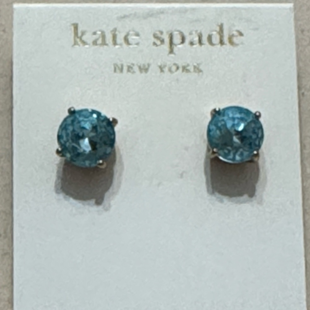 Kate Spade Turquoise Sparkle Earrings